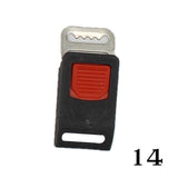 Motorcycle Helmet Buckles Chin Strap Speed Sewing Clip Bicycle Helmet Buckles Motor Bike Motocross Chin Strap Flexible Clip