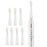 Powerful Ultrasonic Sonic Electric Toothbrush USB Charge Rechargeable