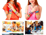 600 Elastic Different Colors Rubber Loom Bands Bracelet