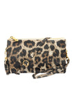 7013lpd - Faux Crossbody Wristlet Bag