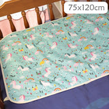 4 Size Baby's Cotton Waterproof Diapers Changing Pad