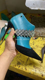 New Women Sandals Shining Crystal Heel Women Sexy High Heels Summer Sandals Slipper Shoes