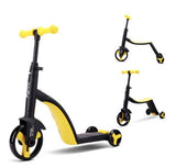 Kick Nadle Child's Children Scooter Children's Tricycle Kids Baby Scooters 3 in 1 Scooty Child for Bike Ride on Toys Tricks