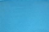 DaDa Bedding Gentle Wave Turquoise Teal Blue Lagoon Lightweight Quilted Bedspread Set (LH3000)