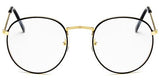 New Designer Woman Glasses Optical Frames Metal Round Glasses Frame