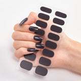 Nail-art Sticker Pure Solid Color Self Adhesive Nail Sticker Nail Sticker