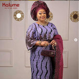 Kalume New Arrival 3D African Dry Lace Fabric Embroidery French Mesh Lace Fabrics With Sequins for Nigerian Party Dresses F1798