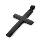 100pcs Stainless Steel Religious Cross Keychain Pendant