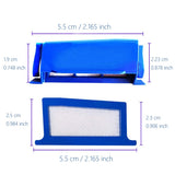 52 PCS Filters Kit for Respironics-Dreamstation Include 6 Reusable Filter Slot+23 Foam Pro-Filters +23 Ultra-Fine Filter