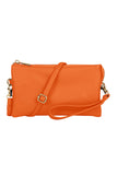 7013lpd - Faux Crossbody Wristlet Bag