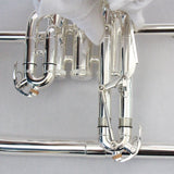 Flugelhorn Professional Silver Plated Flugelhorn Trumpet Top Grade Flugelhorn