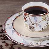 High Grace European Style Bone China Dinnerware Set