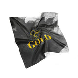 Stay Gold Silk Scarf Valentines Day Gift Bandana