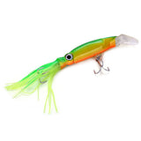 6pcs 14cm Trolling Minnow Fishing Lure Bionic Squid Bait 40g