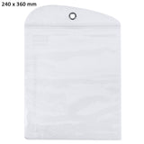 240 x 360mm PVC Ziplock Water Resistant Packaging Bag Protective Cover for Mobile Phone