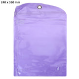240 x 360mm PVC Ziplock Water Resistant Packaging Bag Protective Cover for Mobile Phone