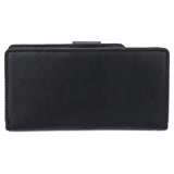 Guapabien Hasp Zipper Multi Functional Card Money Photo Vertical Wallet for Men