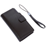 Guapabien Hasp Zipper Multi Functional Card Money Photo Vertical Wallet for Men