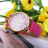 Angie ST7154L Matonini Series Leather Band Quartz Watch for Ladies Luminous Pointers