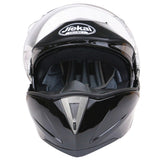 Full Face Motorcycle Helmet Dual Visor Street Bike with Transparent Shield