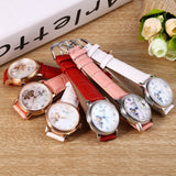 Angela Bos 9003 Women Automatic Wind Mechanical Watch Artificial Diamond Dial Hollow Pointer 10ATM Wristwatch