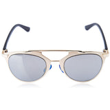 Vintage Unisex Reflective Mirror Cat Frame Glasses