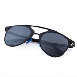 Vintage Unisex Reflective Mirror Cat Frame Glasses