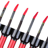6pcs Wine Bottle Design Waterproof Long Lasting Stained Glaze Liquid Lip Gloss