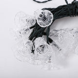 20 LEDs Bell Shaped Solar Powered String Light Outdoor Garden Festival Party Decoration Lamp