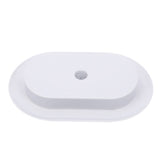 White Plate LED Human Body Induction Night Light Motion Sensor Bedroom Lamp