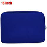 Korean Style Universal Foam Zipper Soft Sleeve Computer Bag for MacBook Air Pro Retina