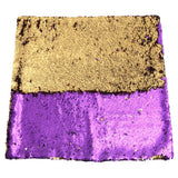 40 x 40cm Fashion DIY Two Tone Glitter Sequins Throw Pillow Decorative Cushion Cover