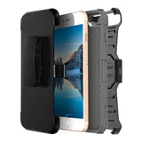 Metrans Three-piece Case Anti-knocking Anti-falling PC Shell Cover for iPhone 7 Plus