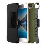 Metrans Three-piece Case Anti-knocking Anti-falling PC Shell Cover for iPhone 7 Plus