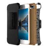 Metrans Three-piece Case Anti-knocking Anti-falling PC Shell Cover for iPhone 7 Plus