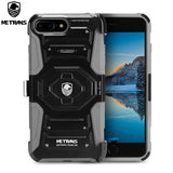 Metrans Three-piece Case Anti-knocking Anti-falling PC Shell Cover for iPhone 7 Plus