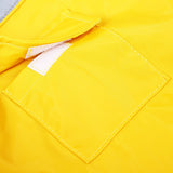 Adjustable Pet Dog Reflective Rain Jacket Raincoat with Hood