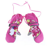Marsnow Children's Thick and Warm Waterproof Outdoor Skiing Mountaineering Gloves