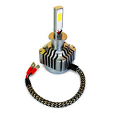 2pcs 6000K COB H1 Car LED Headlight Vehicle Conversion Bulb 40W 4000LM
