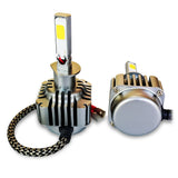 2pcs 6000K COB H1 Car LED Headlight Vehicle Conversion Bulb 40W 4000LM