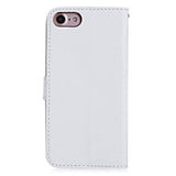 Tomkas Crazy Horse Series Wallet Full Body Cover for iPhone 7