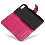 Tomkas Crazy Horse Series Wallet Full Body Cover for iPhone 7