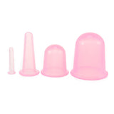 Silicone Anti-cellulite Massage Vacuum Cupping 4pcs