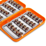 Outlife 40pcs / Box Bionic Insect Fly Shape Fishhook