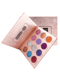 Professional 12 Colors Glittering Long Lasting Eyeshadow Palette