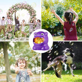 011 Frog-shape Full Automatic Bubble Machine Children Toy for Boys and Girls - shopwishi 