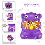 011 Frog-shape Full Automatic Bubble Machine Children Toy for Boys and Girls - shopwishi 