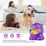 011 Frog-shape Full Automatic Bubble Machine Children Toy for Boys and Girls - shopwishi 