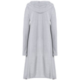 Women Long Sleeve Pile Collar Casual Top Blouse with Hoodie