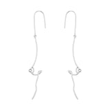Unique Artsy Abstract Lady Breast Statement Hoop Earrings for Women Van Gogh Hollow Outline Body Earrings 2020 Femme Bijoux